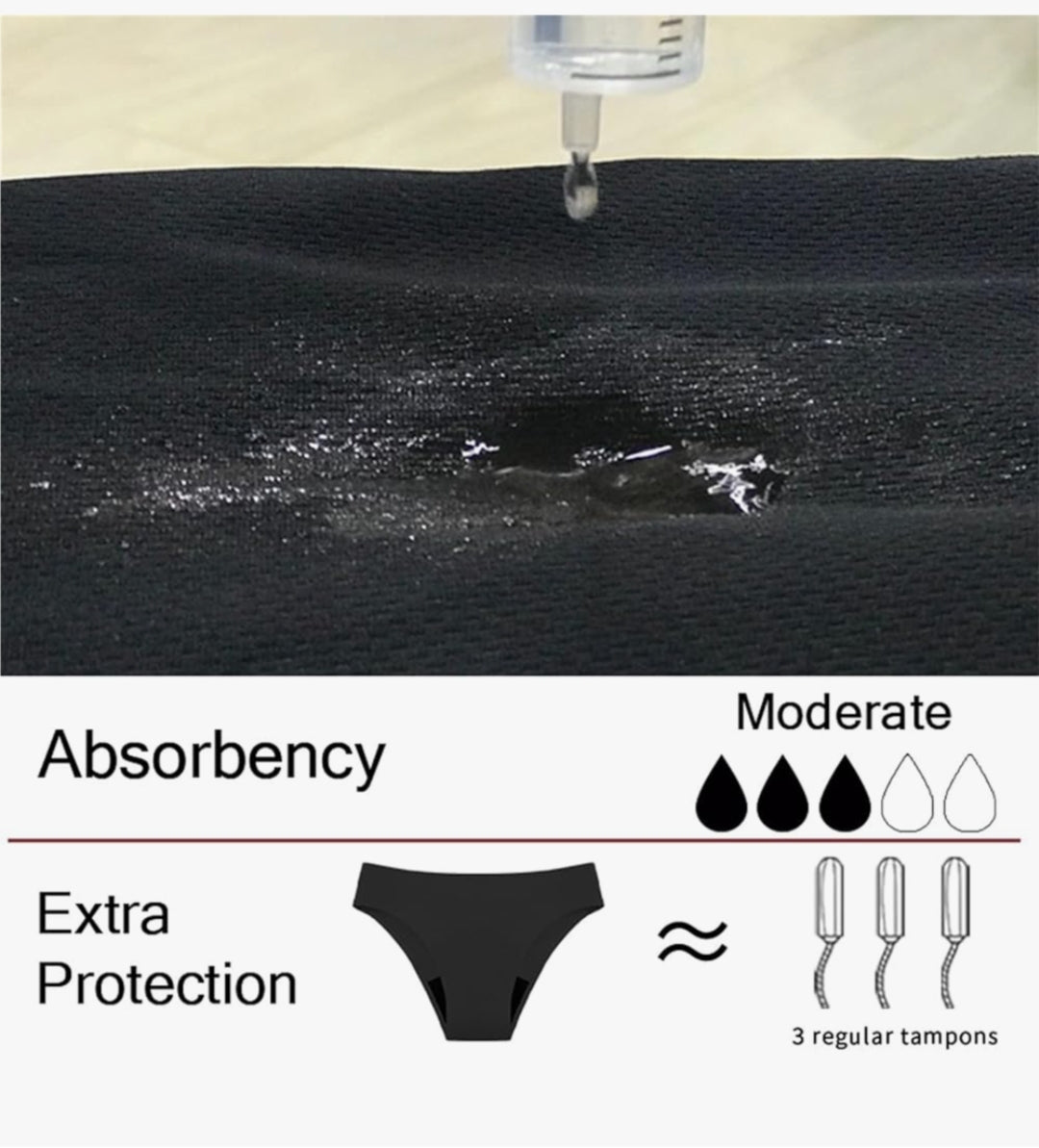 Traje de baño menstrual (chica)