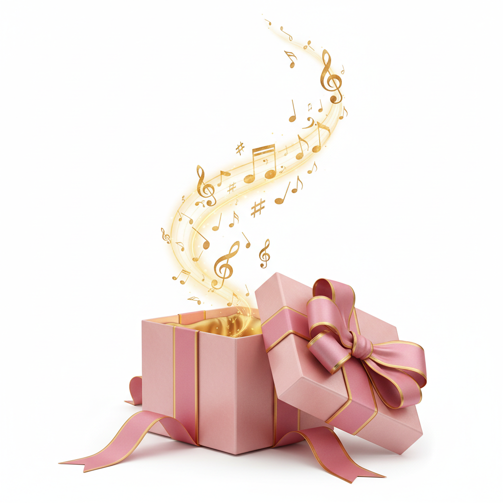 Caja de regalo musical