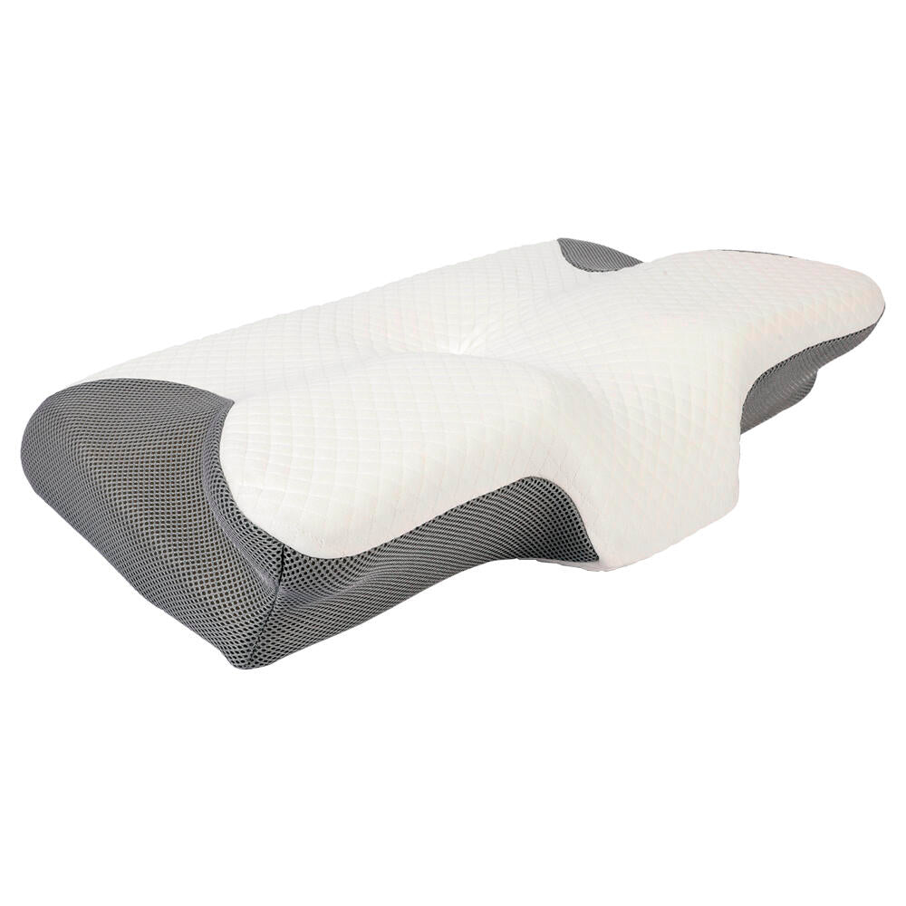 Almohada Cervical Ortopédica  Espuma de Memoria Anti Ronquidos y Ergonómica Cojín Mariposa para Dolor de Cuello y Espalda