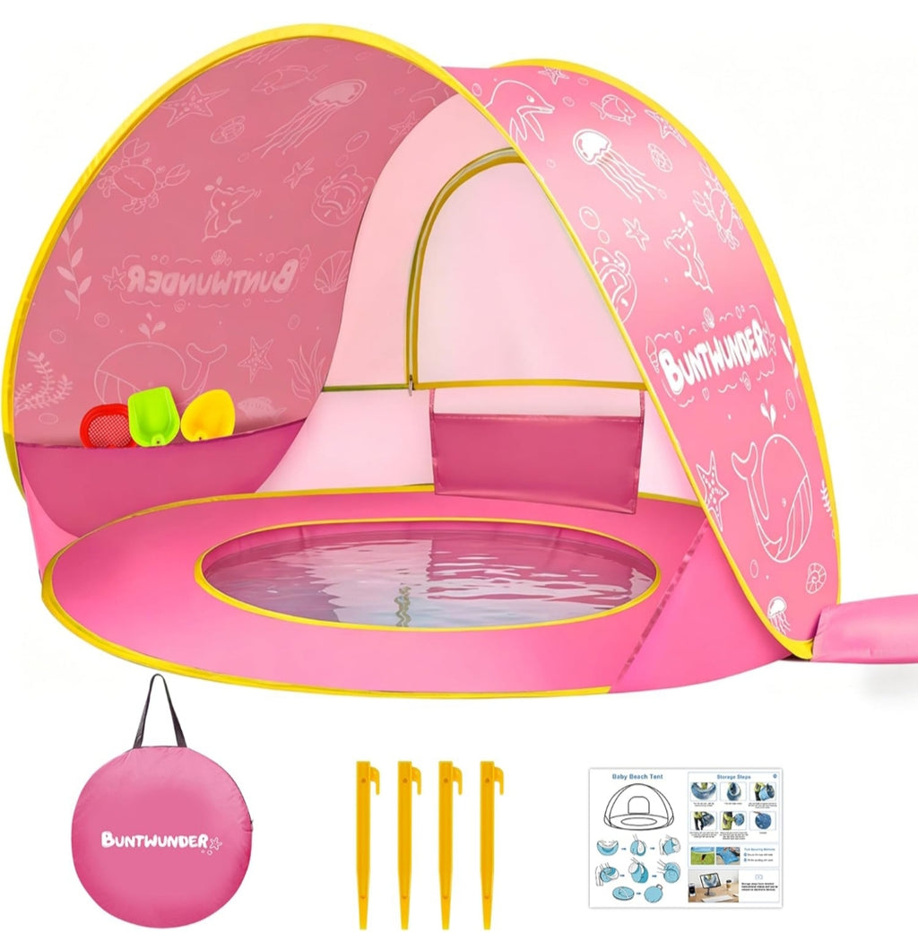 Carpa para playa. Para bebés