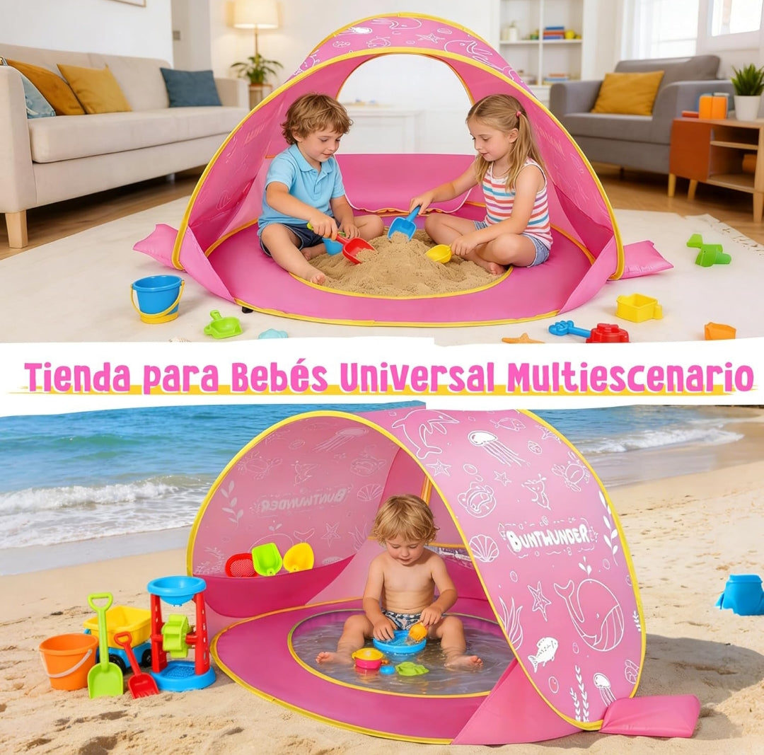 Carpa para playa. Para bebés